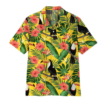 Gearhuman 3D Toucans Hawaii Shirt