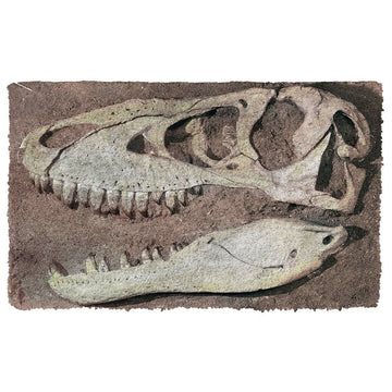 Gearhuman 3D T-rex Head Fossil Doormat