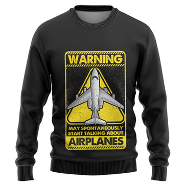 Gearhuman 3D Wanring May Talking About Airplanes Tshirt Hoodie Apparel