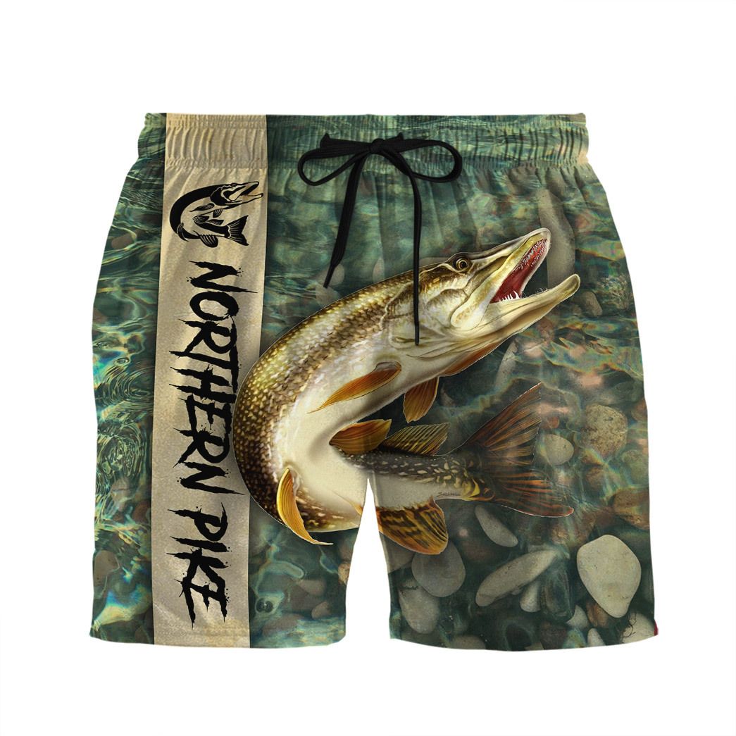 Gearhuman 3D Northern Pike Fishing Shorts