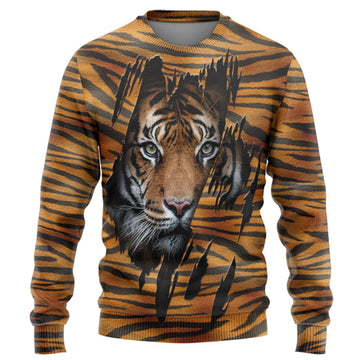 Gearhuman 3D Tiger Tshirt Hoodie Apparel