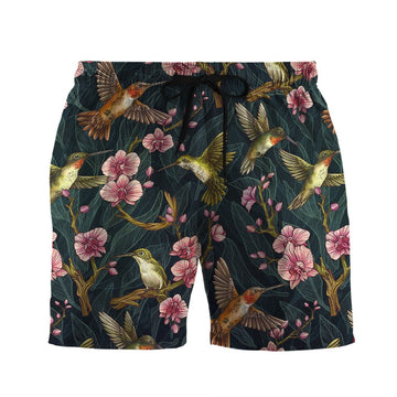 Gearhuman 3D Hummingbirds Shorts