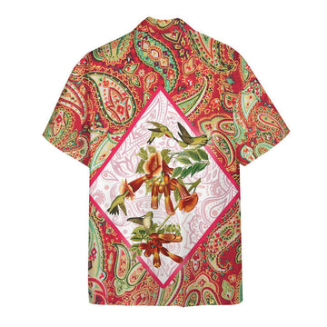 Gearhuman 3D Hummingbirds Hawaii Shirt