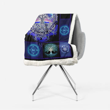 Gearhuman 3D Tree Of Life Wicca Blanket