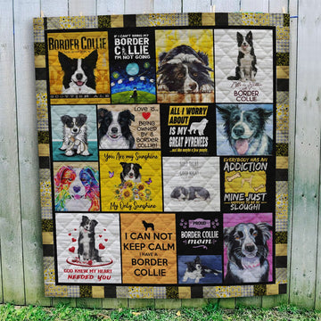 Gearhuman 3D Border Collie That All Need Quilt
