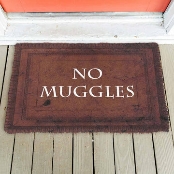 Gearhuman 3D No Muggles Doormat