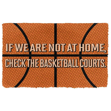 Gearhuman 3D Check The Basketball Courts Doormat