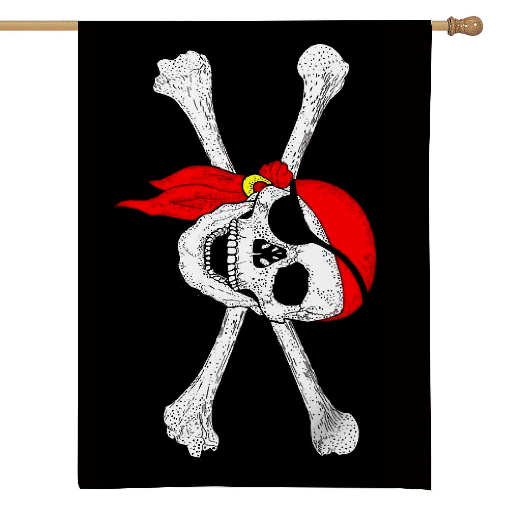 Gearhuman 3D Pirates House Flag
