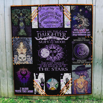 Gearhuman 3D Wicca I Dance With The Moon Quilt