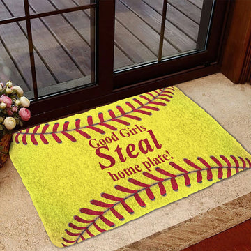 gearhuman 3D Good Girls Steal Home Plate Doormat