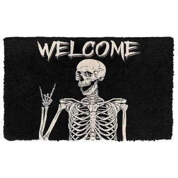 gearhuman 3D Welcome Skeleton Doormat