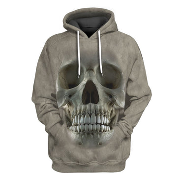 Gearhuman 3D Skull Tshirt Hoodie Apparel