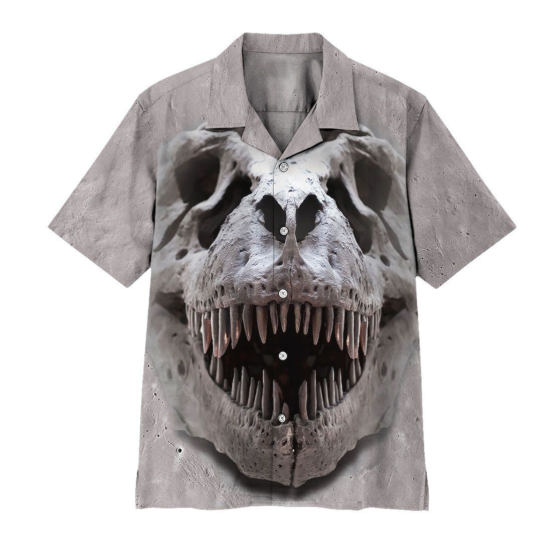 Gearhuman 3D Gearhuman 3D T-rex Skull Hawaii Shirt