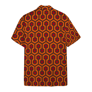 Gearhumans 3D Overlook Hotel Carpet The Shining Custom Hawaii Shirt