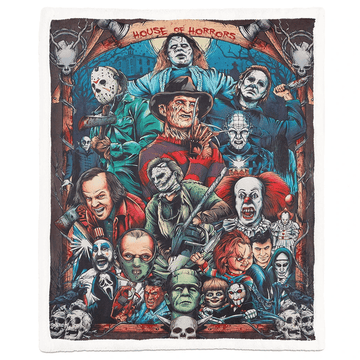 Gearhumans House Of Horror Blanket