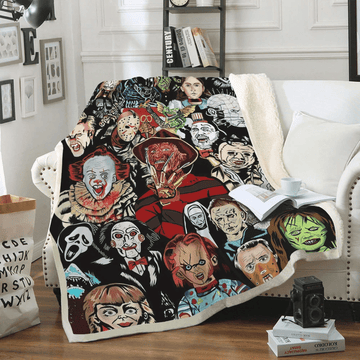 Gearhumans Halloween Horror Movie Killer Blanket