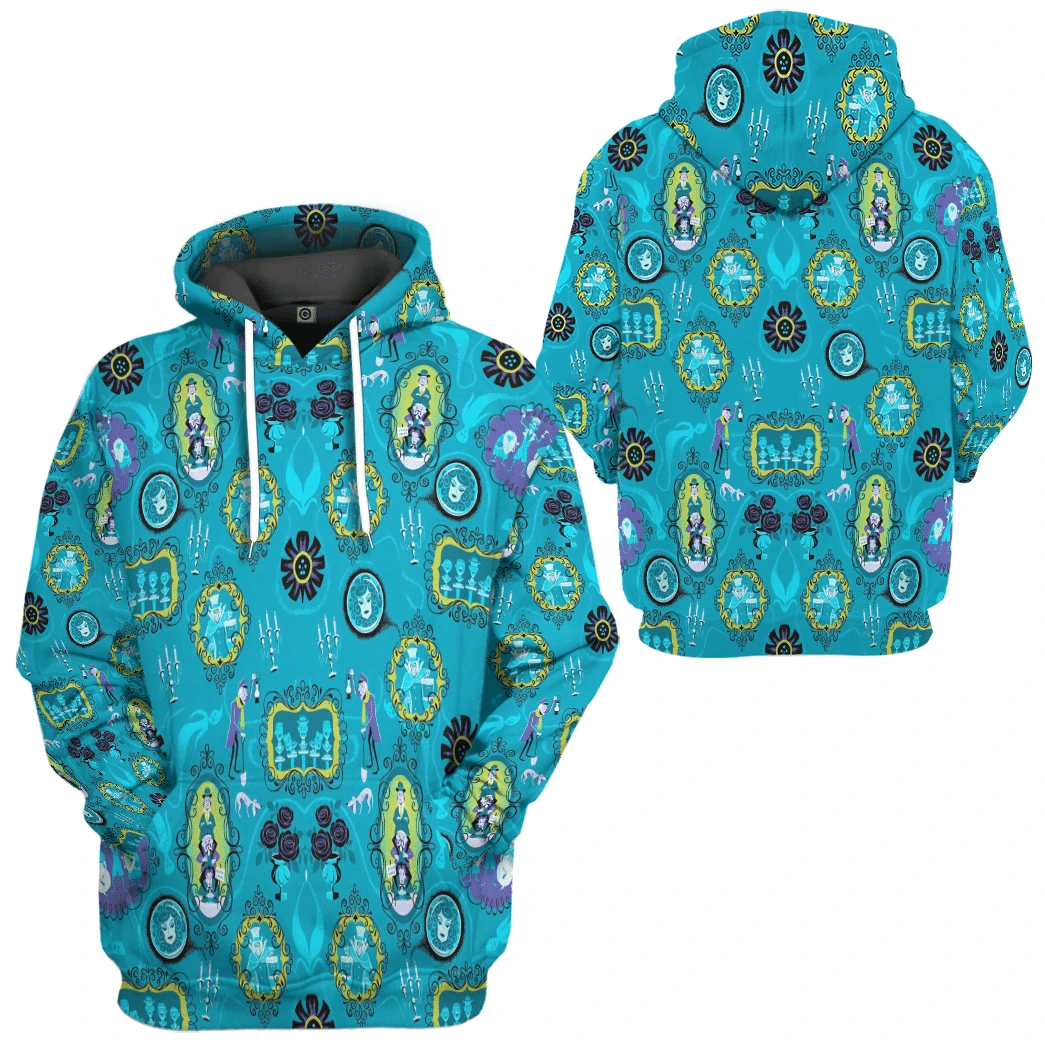 Haunted mansion 2025 zip hoodie