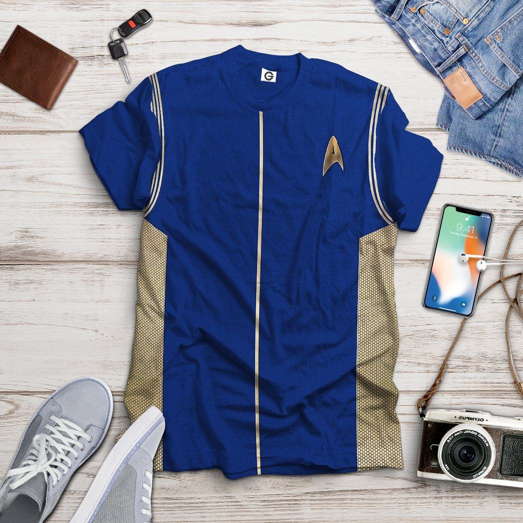 Gearhuman 3D Star Trek Discovery 2017 Present Cosplay Tshirt Hoodie Apparel GV13015 3D Apparel
