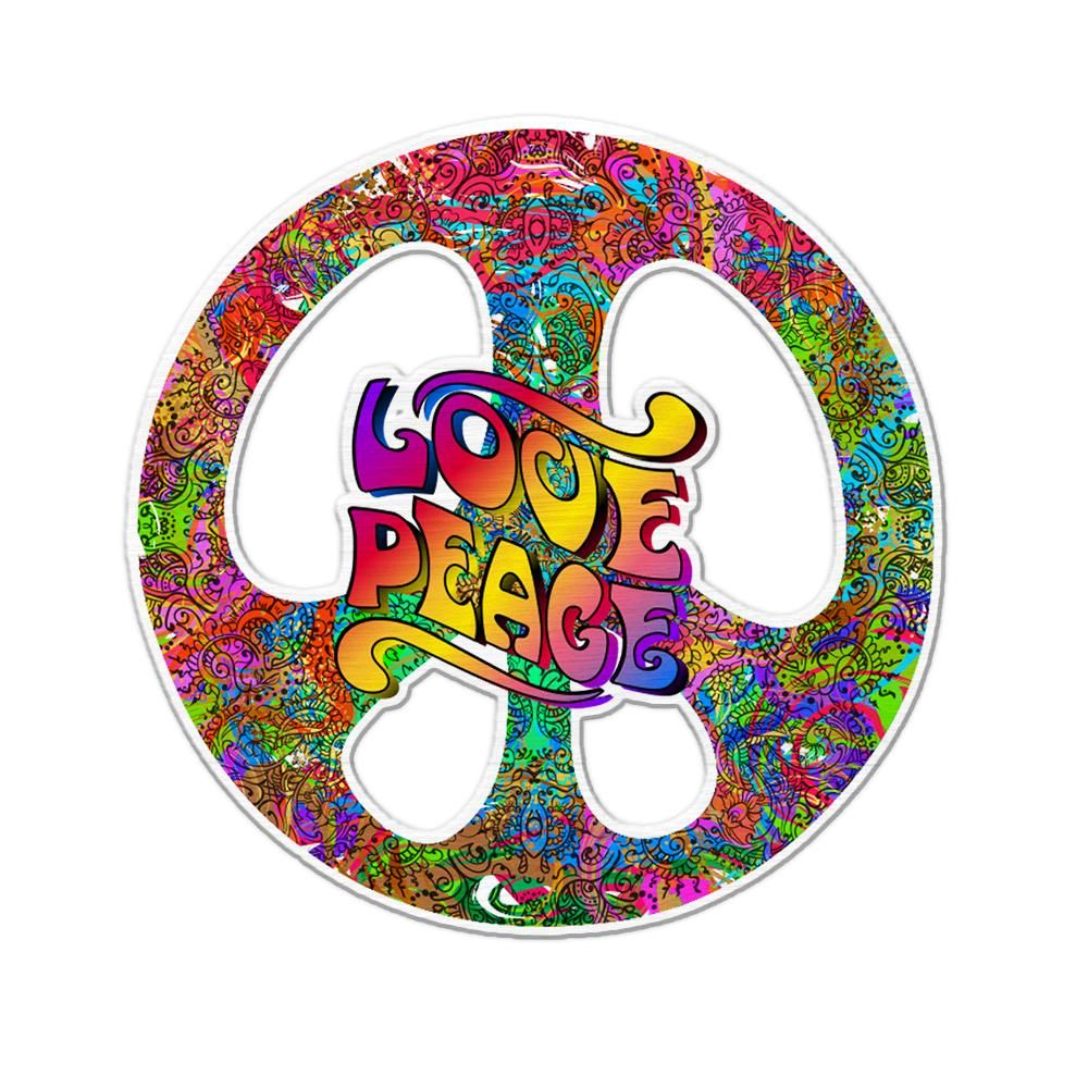 Gearhuman 3D Hippie Love Peace Sign Christmas Ornament GV261012 Ornament