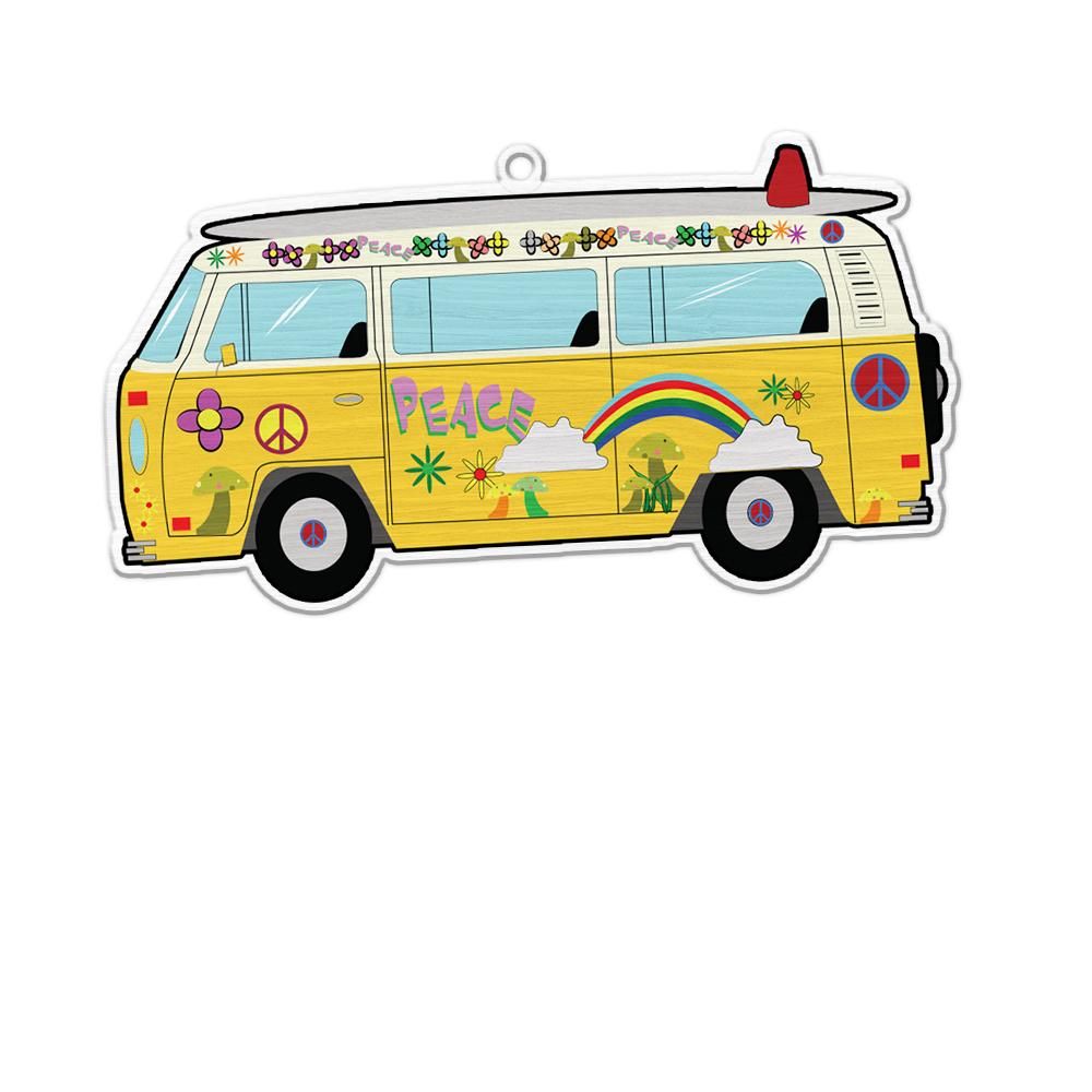 Gearhuman 3D Hippie Travel Van Christmas Ornament GV26105 Ornament