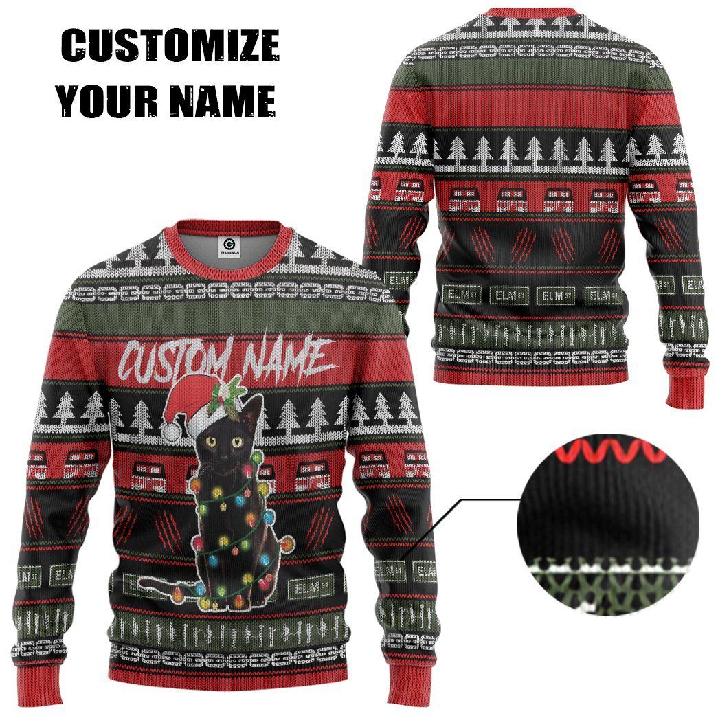 Gearhumans 3D Quarantini Ugly Christmas Sweater Custom Tshirt Hoodie Apparel, Hoodie / 3XL