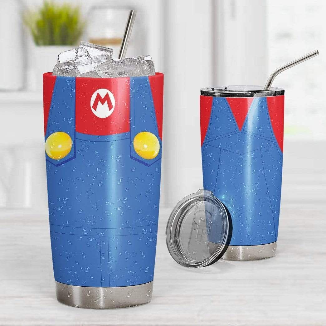 Gearhumans Gearhuman 3D Mario Kart Custom Design Vacuum Insulated Tumbler GL11086 Tumbler