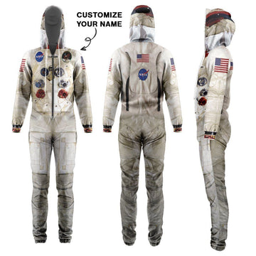 Gearhuman [50th Anniversary] 3D Custom Name Armstrong Spacesuit Jumpsuit GV260131 Jumpsuit Jumpsuit S
