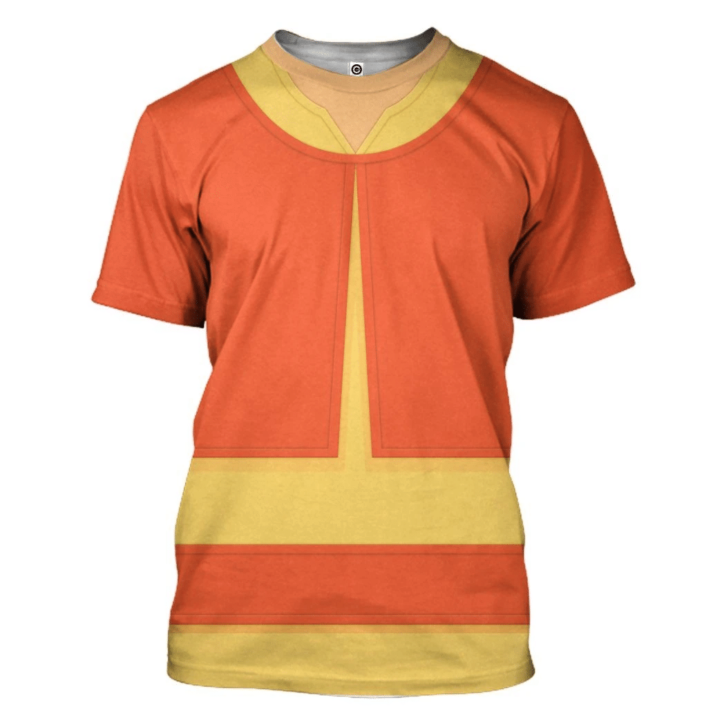 Gearhuman 3D Aang Avatar The Last Airbender Tshirt Hoodie Apparel GV08032 3D Apparel T-Shirt S