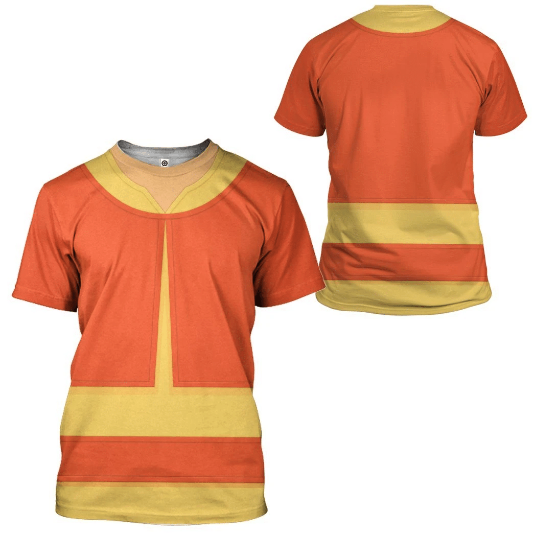 Gearhuman 3D Aang Avatar The Last Airbender Tshirt Hoodie Apparel GV08032 3D Apparel