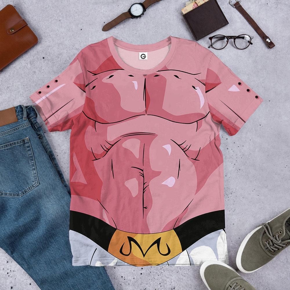 Gearhumans Gearhuman 3D Super Buu Majin Boo Dragon Ball Tshirt Hoodie Apparel GV15032 3D Apparel