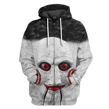 Gearhumans 3D Halloween Kills Saw Custom Hoodie Apparel