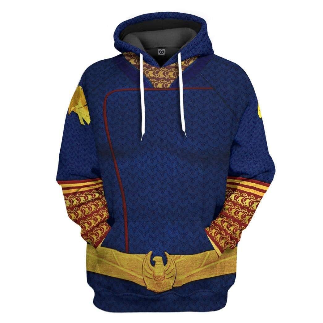 Gearhuman 3D Homelander The Boys Custom Hoodie Apparel GW24076 3D Custom Fleece Hoodies Hoodie S