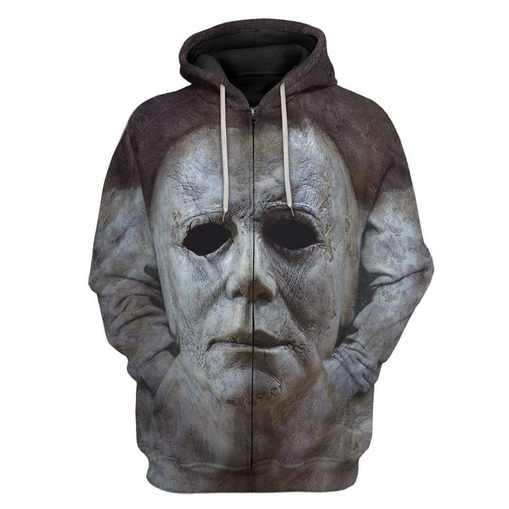 Gearhuman 3D Halloween Kills Michael Myers Custom Hoodie Apparel GL19081 3D Custom Fleece Hoodies Zip Hoodie S