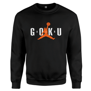 Gearhumans 3D Air Goku Custom Sweatshirt Apparel