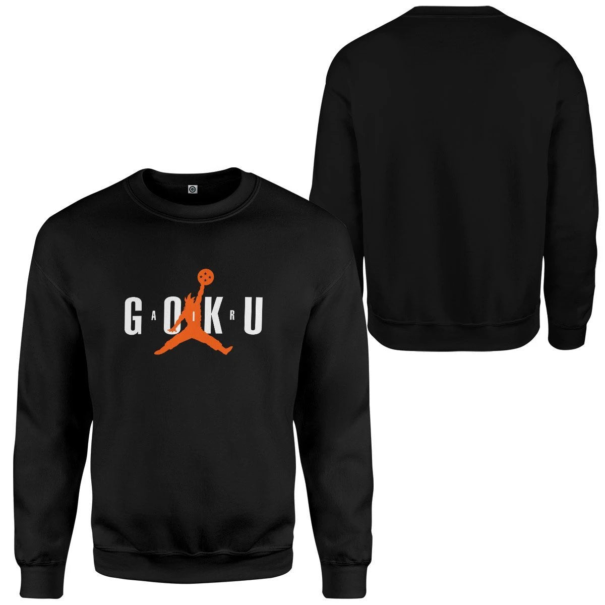 Gearhuman 3D Air Goku Custom Sweatshirt Apparel GN26089 Sweatshirt