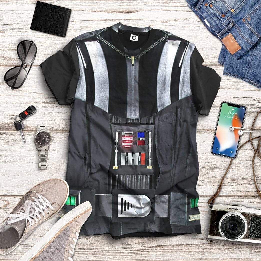 Gearhuman 3D Darth Vader Costume Custom Tshirt Apparel GW20085 3D T-shirt
