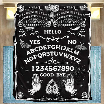 Gearhumans 3D Ouija Board Custom Bedding Set