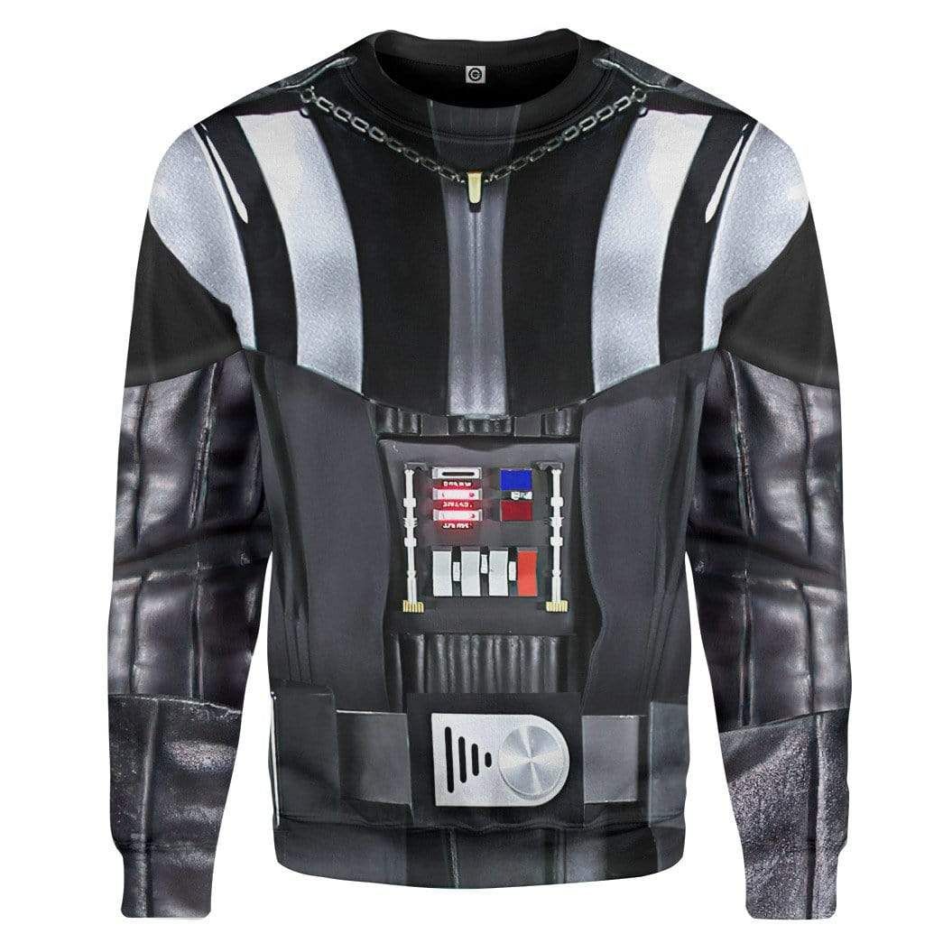 Gearhuman 3D Darth Vader Costume Custom Sweatshirt Apparel GW20085 Sweatshirt Sweatshirt S