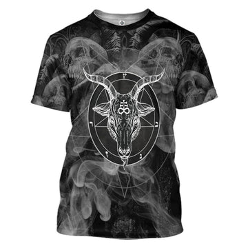 Gearhuman 3D Satanic Not Today Jesus Custom Tshirt Apparel GW30094 3D T-shirt T-Shirt S