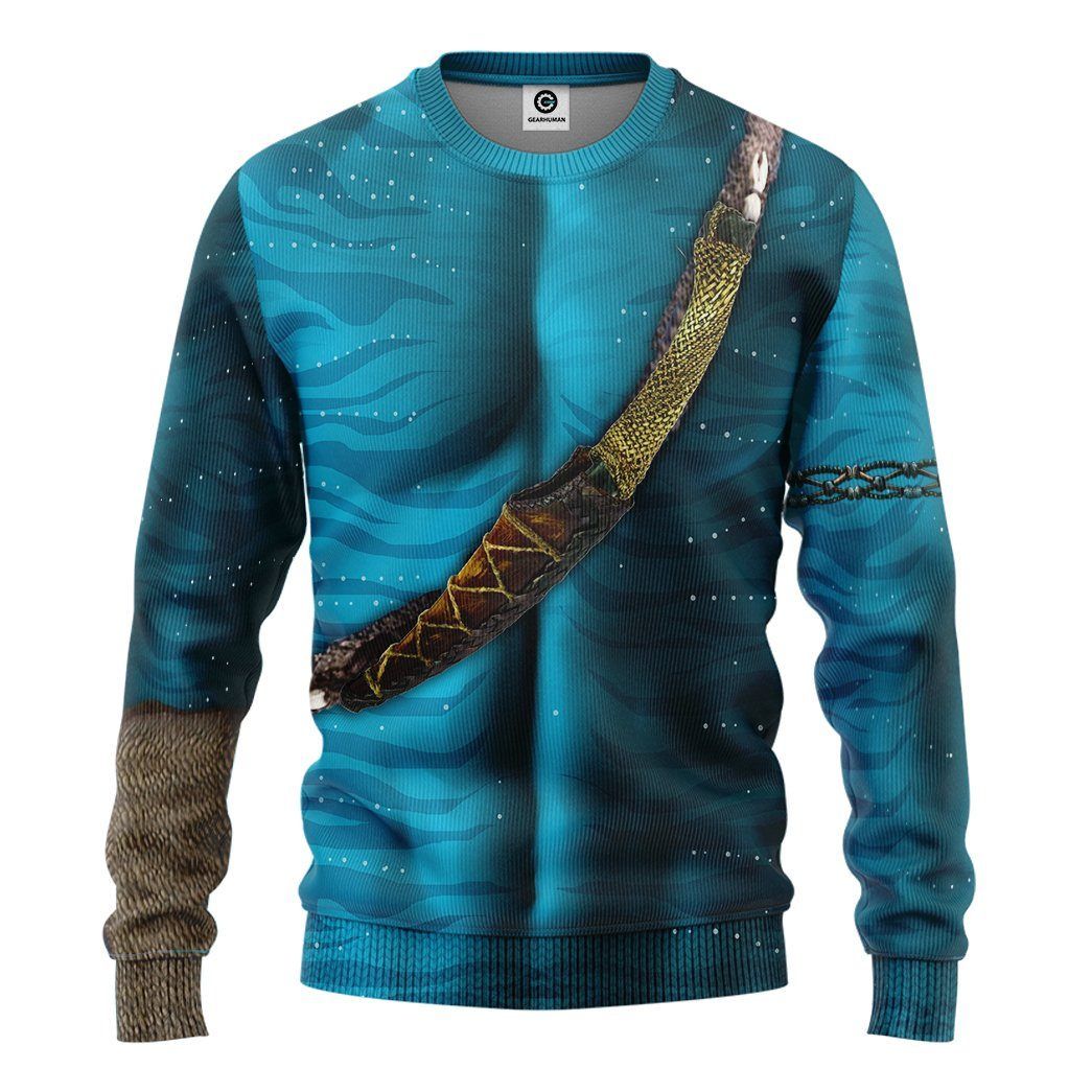 Gearhuman 3D Avatar Cosplay Custom Sweatshirt Apparel GV29095 Sweatshirt Sweatshirt S