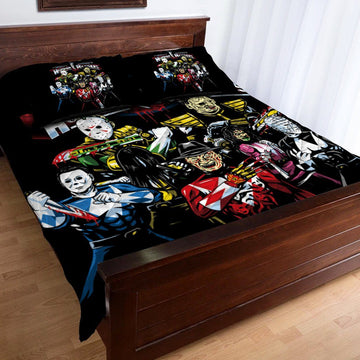 Gearhumans 3D Horror Rangers Custom Quilt Set