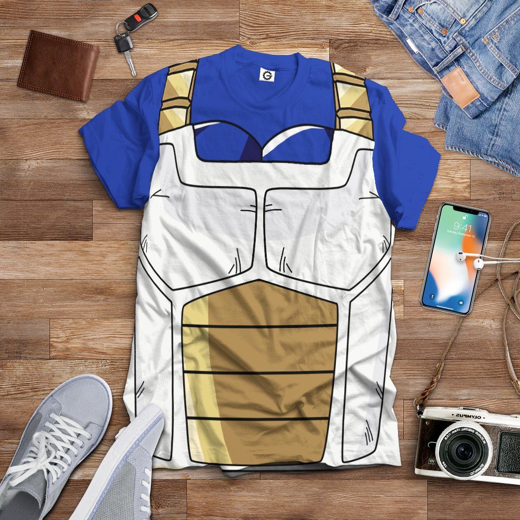 saiyan armor shirt
