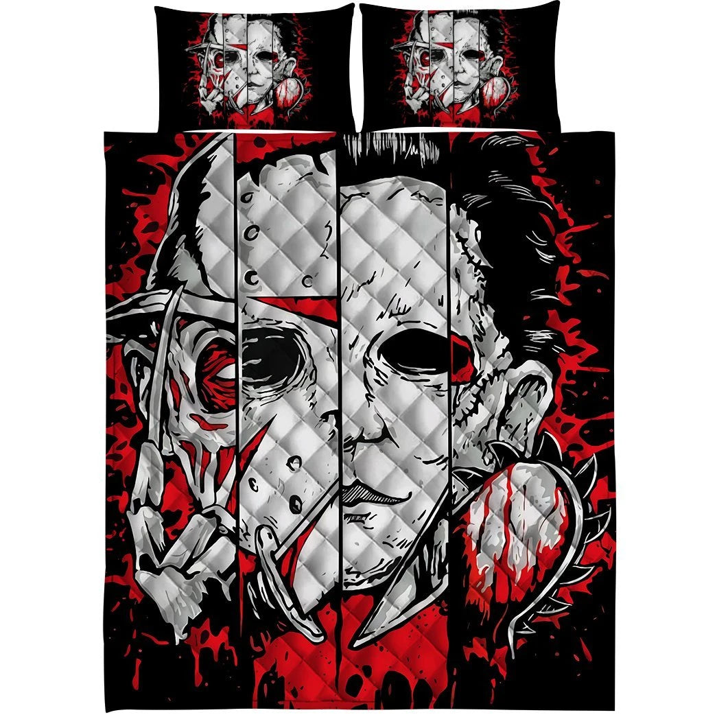 Gearhuman 3D Horror Movies Custom Quilt Set GW08097 Quilt Set