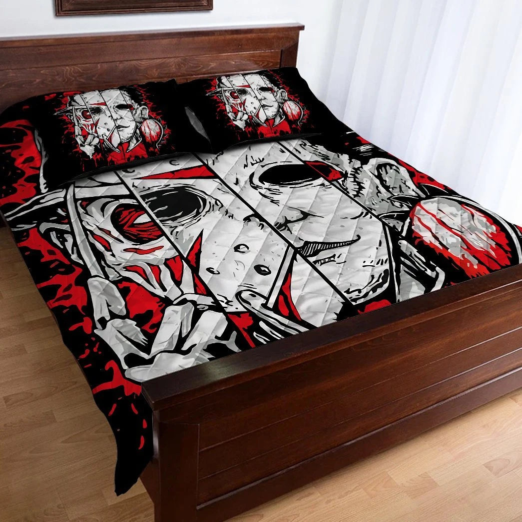 Gearhuman 3D Horror Movies Custom Quilt Set GW08097 Quilt Set