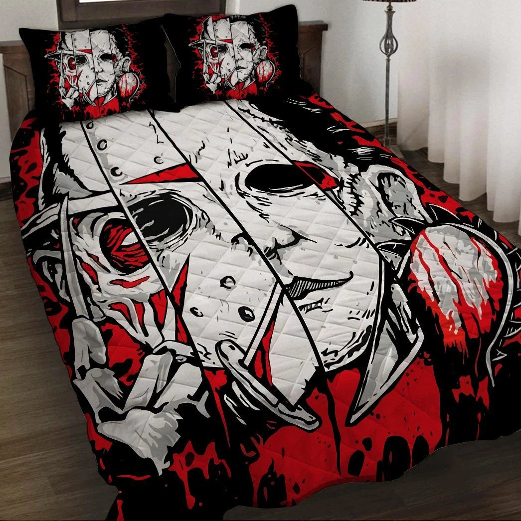 Gearhuman 3D Horror Movies Custom Quilt Set GW08097 Quilt Set