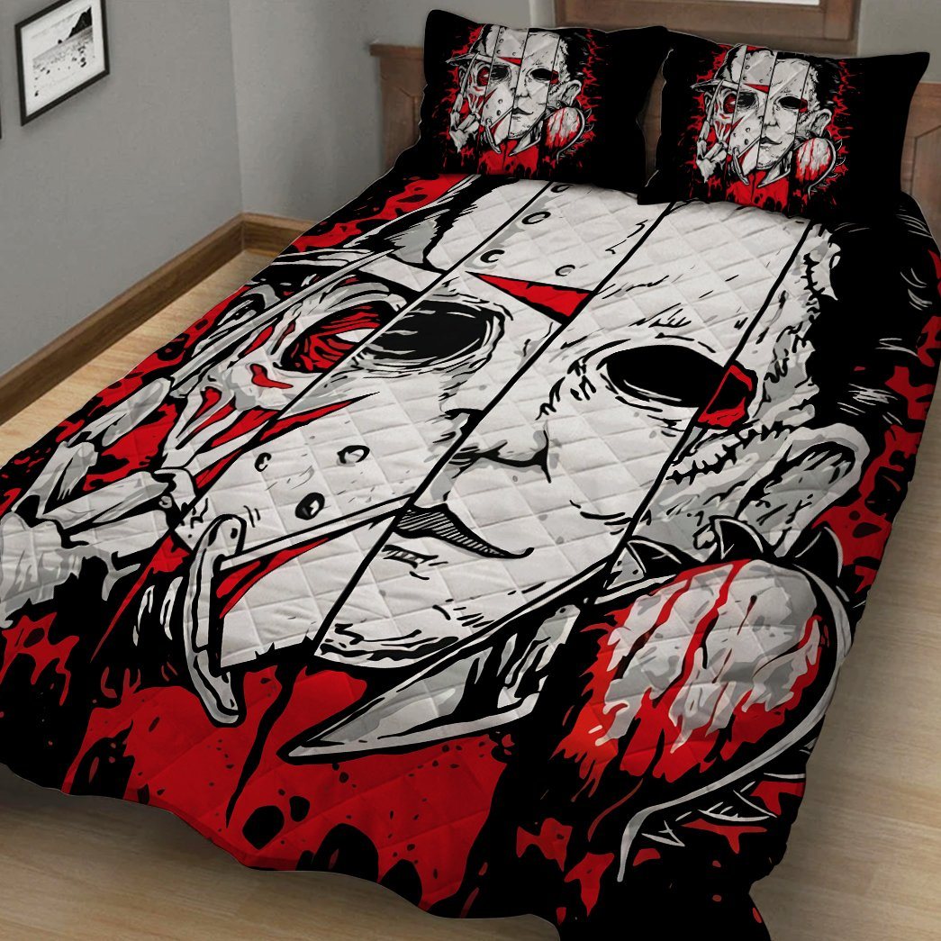 Gearhuman 3D Horror Movies Custom Quilt Set GW08097 Quilt Set