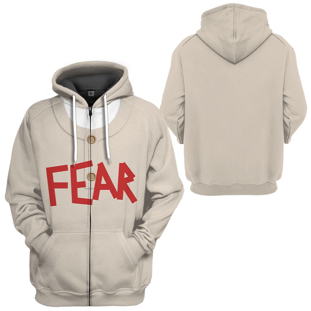 Gearhumans 3D The Office Mose Schrute FEAR Custom Apparel