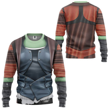 Gearhumans 3D Guardian Of The Galaxy Gamora Costume Custom Tshirt Hoodie Apparel