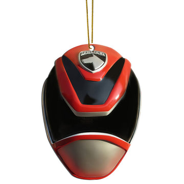 Gearhumans 3D SPD Red Power Rangers Christmas Custom Ornament