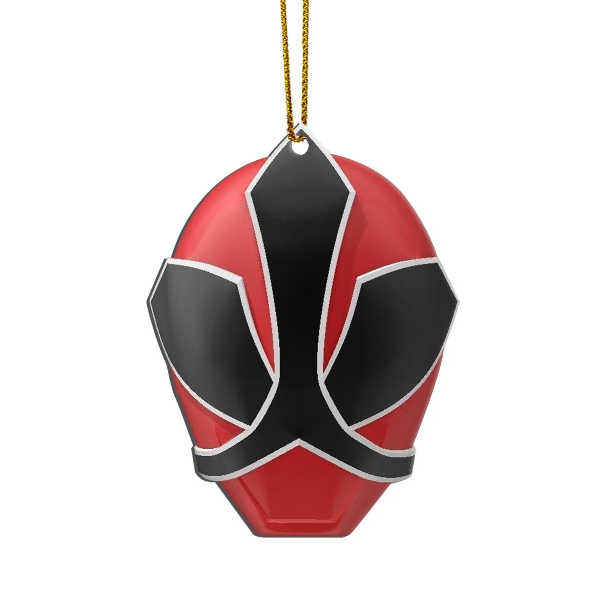 Red Power Ranger Samurai Mask